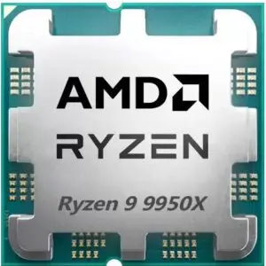پردازنده کامپیوتر ای ام دی مدل Ryzen 9 9950X Tray پردازنده کامپیوتر ای ام دی مدل Ryzen 9 9950X Tray
