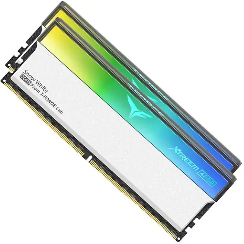 رم تیم گروپ T-Force Xtreem ARGB ظرفیت ۳۲ گیگابایت دو کاناله ۶۴۰۰ مگاهرتز CL32