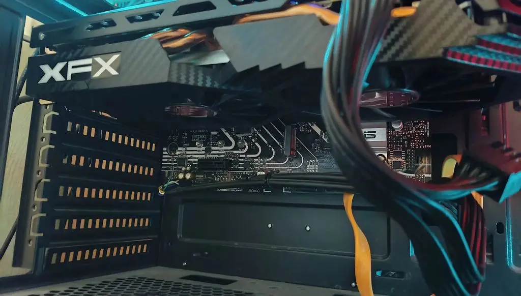 کارت گرافیک ایکس اف ایکس مدل XFX GTS RX 580 8GB GDDR5 Black Edition استوک