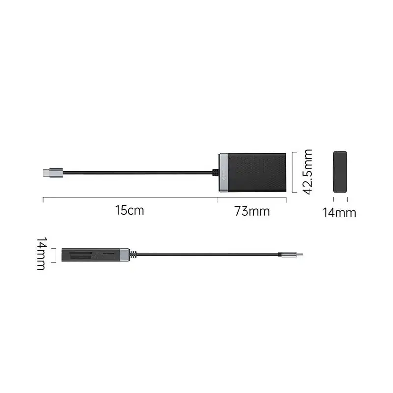 رم ریدر Type-C اوریکو مدل ORICO CL4D-C3