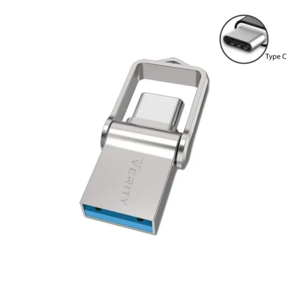 فلش مموری وریتی مدل O512 USB3.0 ظرفیت 128 گیگابایت