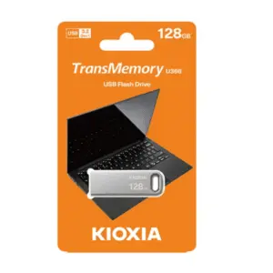 فلش مموری 128 گیگابایت کیوکسیا مدل U366، دارای رابط USB 3.2