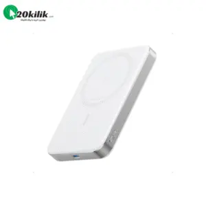 پاوربانک انکر مدل MagGo Ultra-Slim Magnetic Power Bank A1664H21 ظرفیت 10000 میلی آمپر ساعت