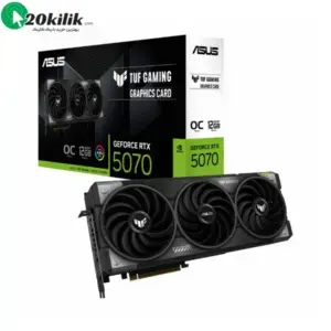 کارت گرافیک ایسوس مدل TUF Gaming GeForce RTX 5070 12GB GDDR7 OC Edition کارت گرافیک ایسوس مدل TUF Gaming GeForce RTX 5070 12GB GDDR7 OC Edition