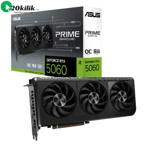 کارت گرافیک ایسوس مدل PRIME GeForce RTX 5060 8GB GDDR7 OC Edition