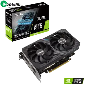 کارت گرافیک ایسوس مدل Dual GeForce RTX 3060 OC Edition 12GB GDDR6
