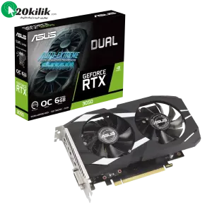 کارت گرافیک ایسوس مدل Dual GeForce RTX 3050 OC Edition 6GB GDDR6