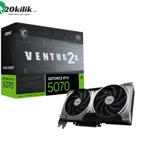 کارت گرافیک ام اس ای مدل GeForce RTX 5070 12G VENTUS 2X OC