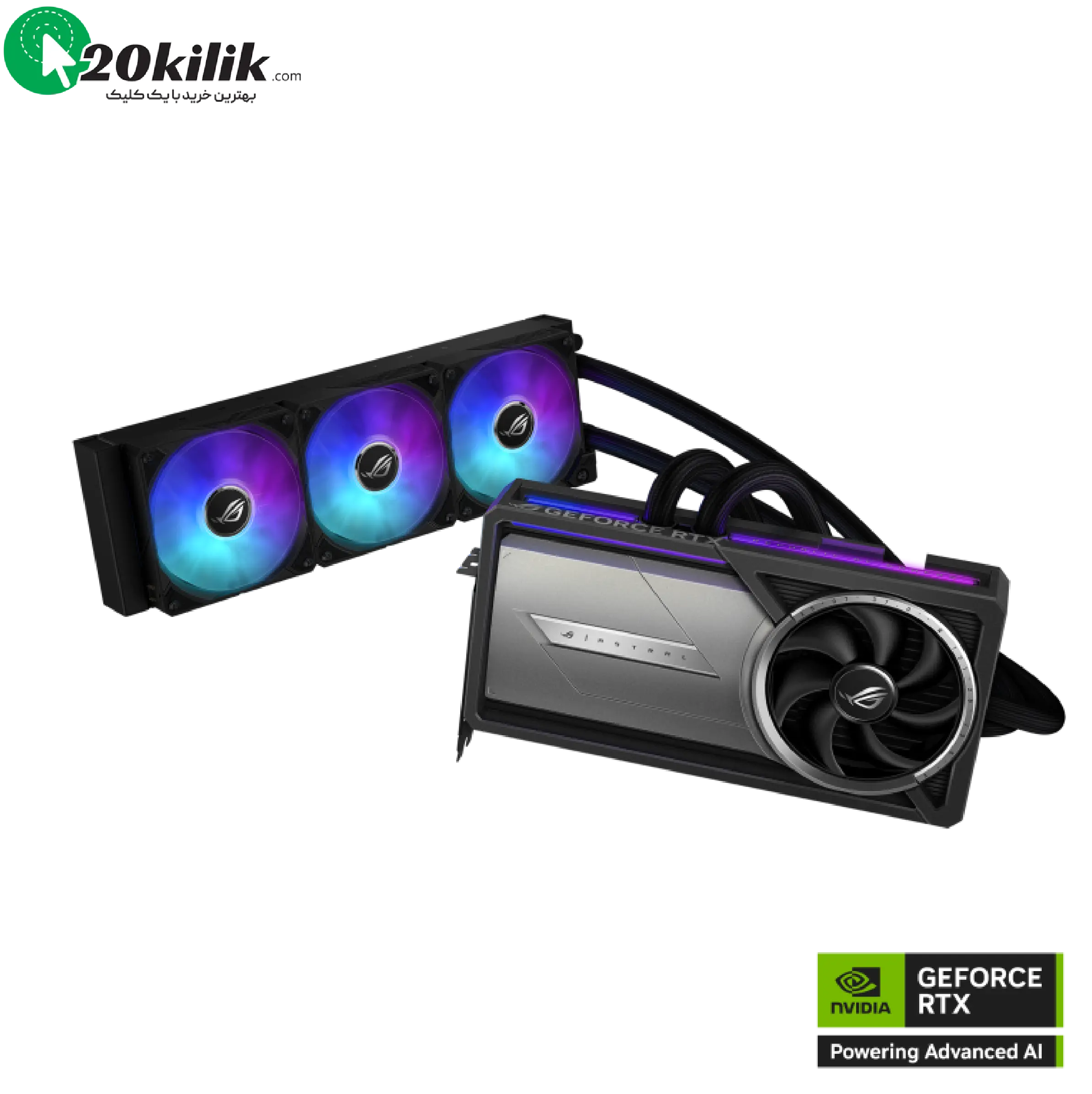کارت گرافیک ایسوس مدل ROG Astral LC GeForce RTX 5090 32GB GDDR7 OC Edition کارت گرافیک ایسوس مدل ROG Astral LC GeForce RTX 5090 32GB GDDR7 OC Edition
