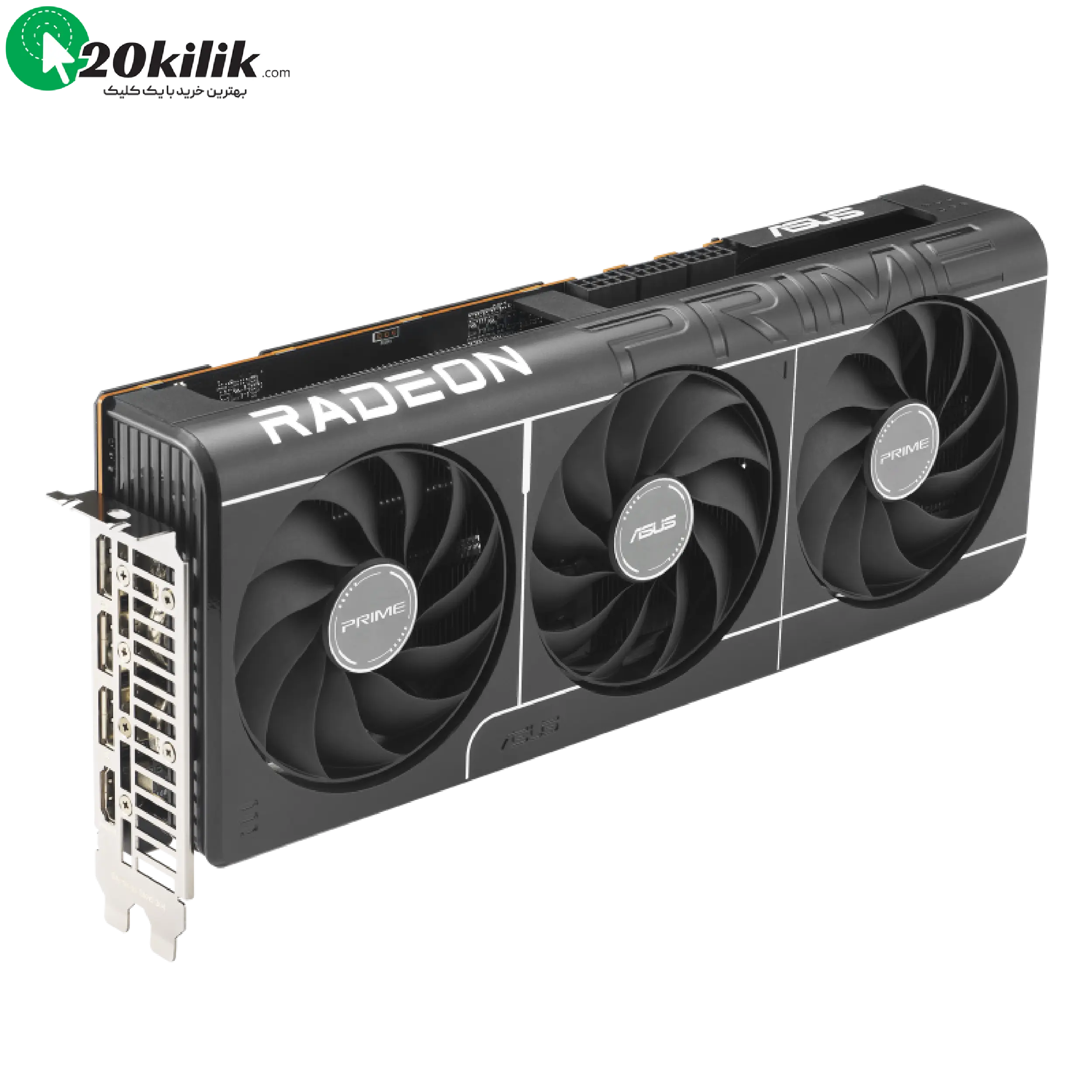 کارت گرافیک ایسوس مدل Prime Radeon RX 9070 XT 16GB GDDR6 OC Edition کارت گرافیک ایسوس مدل Prime Radeon RX 9070 XT 16GB GDDR6 OC Edition - تصویر 2