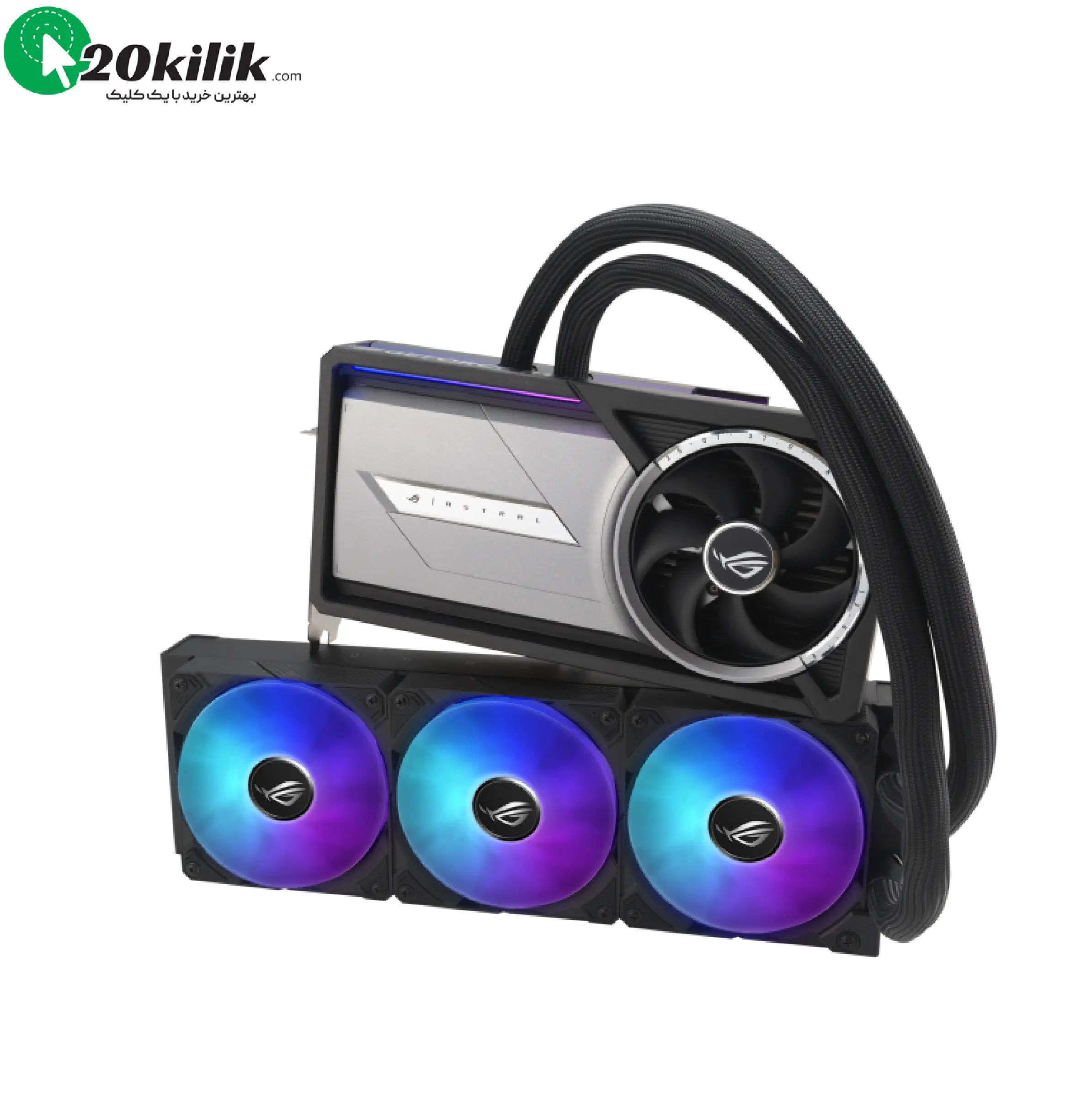 کارت گرافیک ایسوس مدل ROG Astral LC GeForce RTX 5090 32GB GDDR7 OC Edition کارت گرافیک ایسوس مدل ROG Astral LC GeForce RTX 5090 32GB GDDR7 OC Edition - تصویر 3